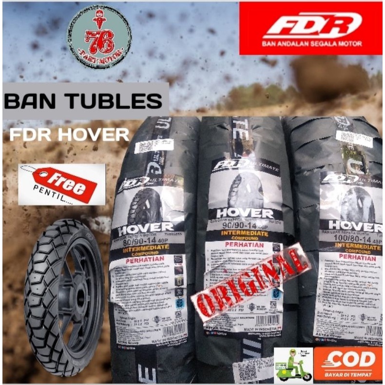 BAN FDR TUBLES HOVER (80/90.24 -90/80.14-100/80.14) FREE PENTIL