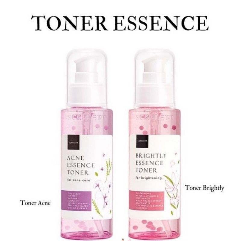 ❤️Miss Vinka❤️ Scarlett Brightening Acne Essence Toner/Toner Wajah/Pembersih Wajah