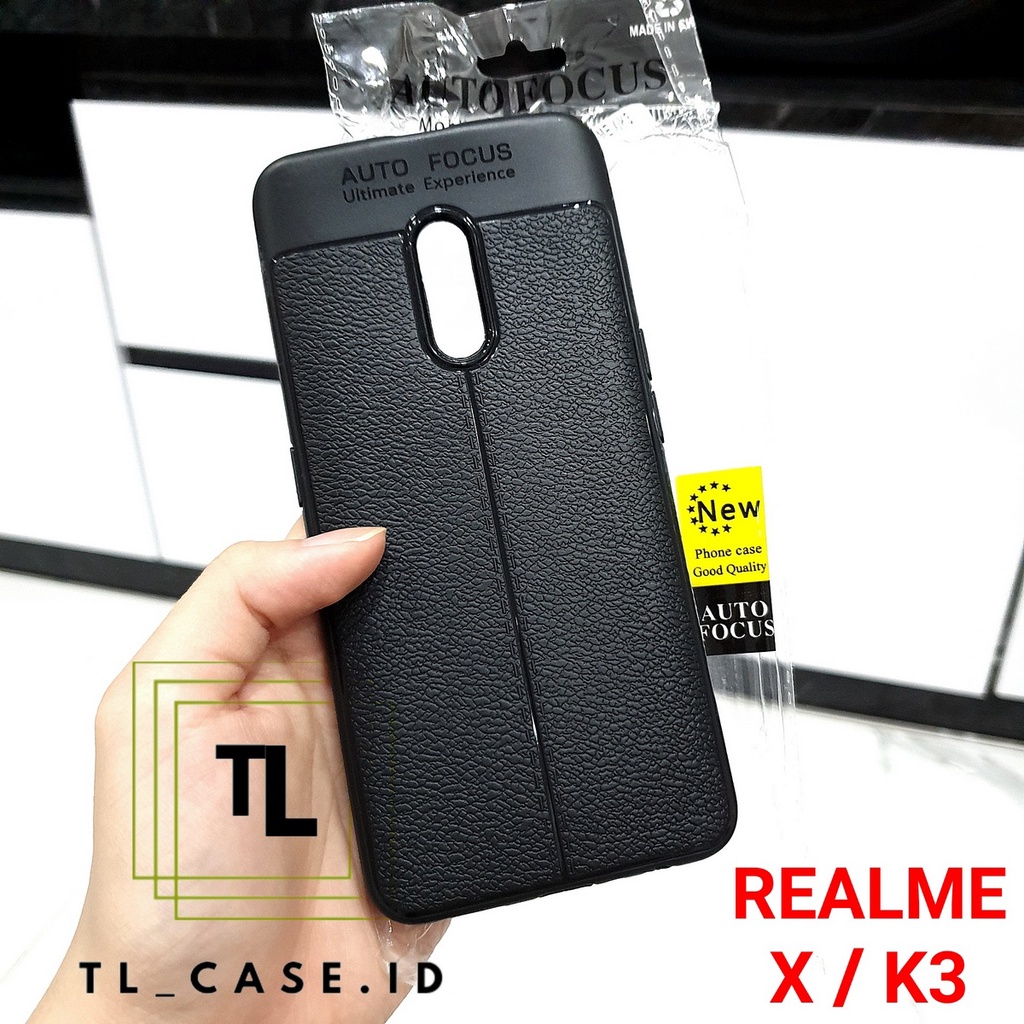 REALME K3 X XT 3 PRO 5 5i 5S C3 5 PRO 6 NARZO 6 PRO 7 7 PRO 7i C17 8 8 PRO  | AUTO FOCUS softcase autofocus leather case