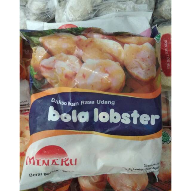 

Bola lobster/bakso lobster 500gr minaku