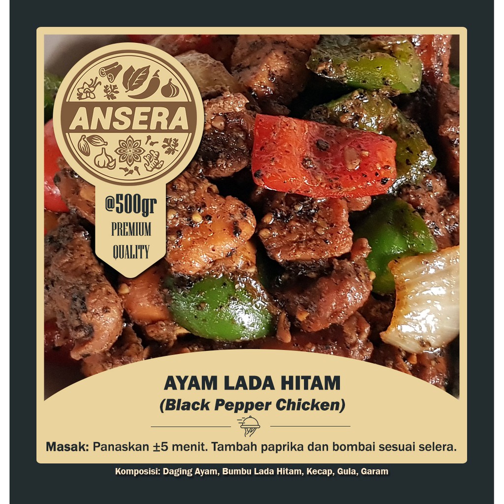 

AYAM LADA HITAM PREMIUM - 500gr
