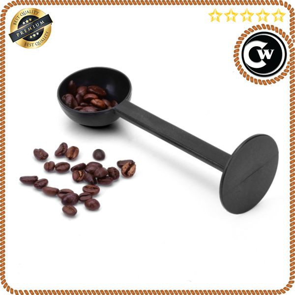 2 in 1 Sendok Takar Kopi Measuring Spoon + Coffee Tamper