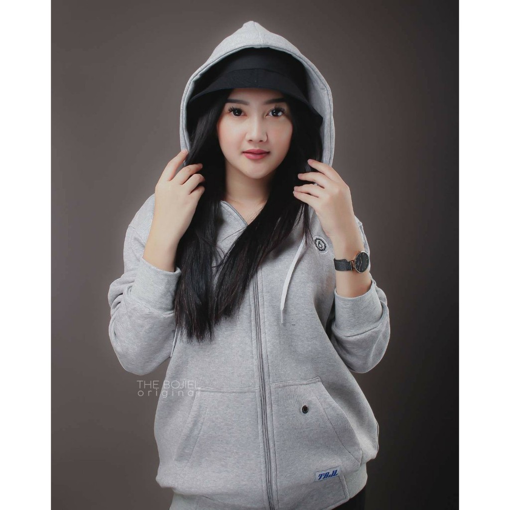 SWEATER HOODIE POLOS WANITA MODEL TERBARU ORIGINAL THE BOJIEL