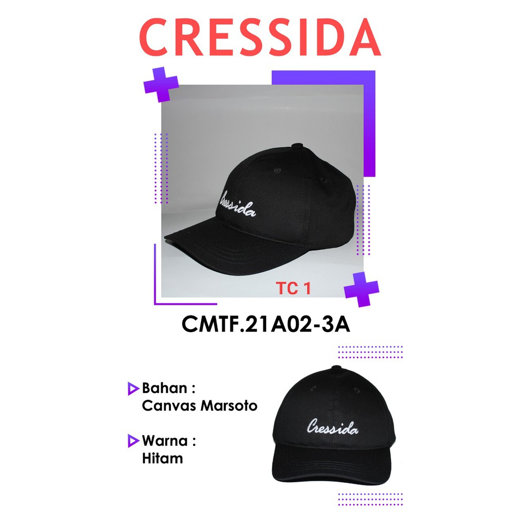 gof TC CRESSIDA TOPI 100% ORIGINAL Original Brand Topi Brand