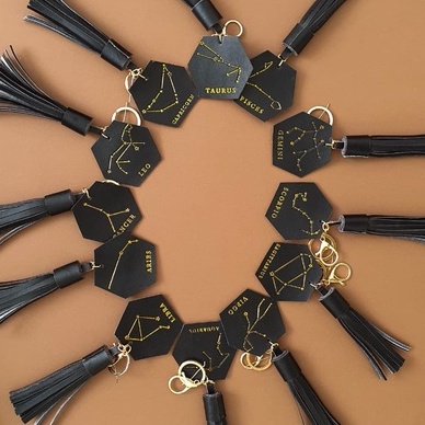 new zodiac bucket bag / tas selempang wanita