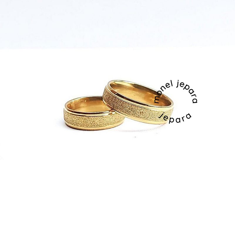 CINCIN PASIR SILVER | GOLD | BLACK (TITANIUM)