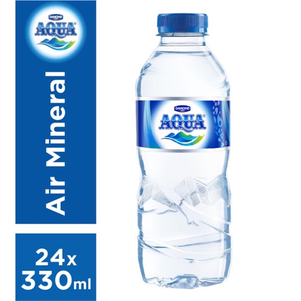 

AQUA Air Mineral Kemasan Ekonomis 330 ml [1 Dus x 24 Pcs]