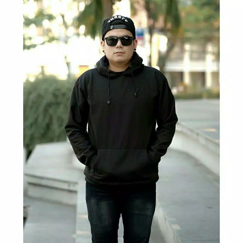 Sweater Hoodie Polos Pria&amp;Wanita ll Jaket Sweater Hoodie Polos