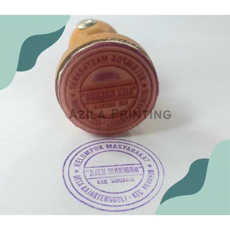 

Stempel Kayu Bulat