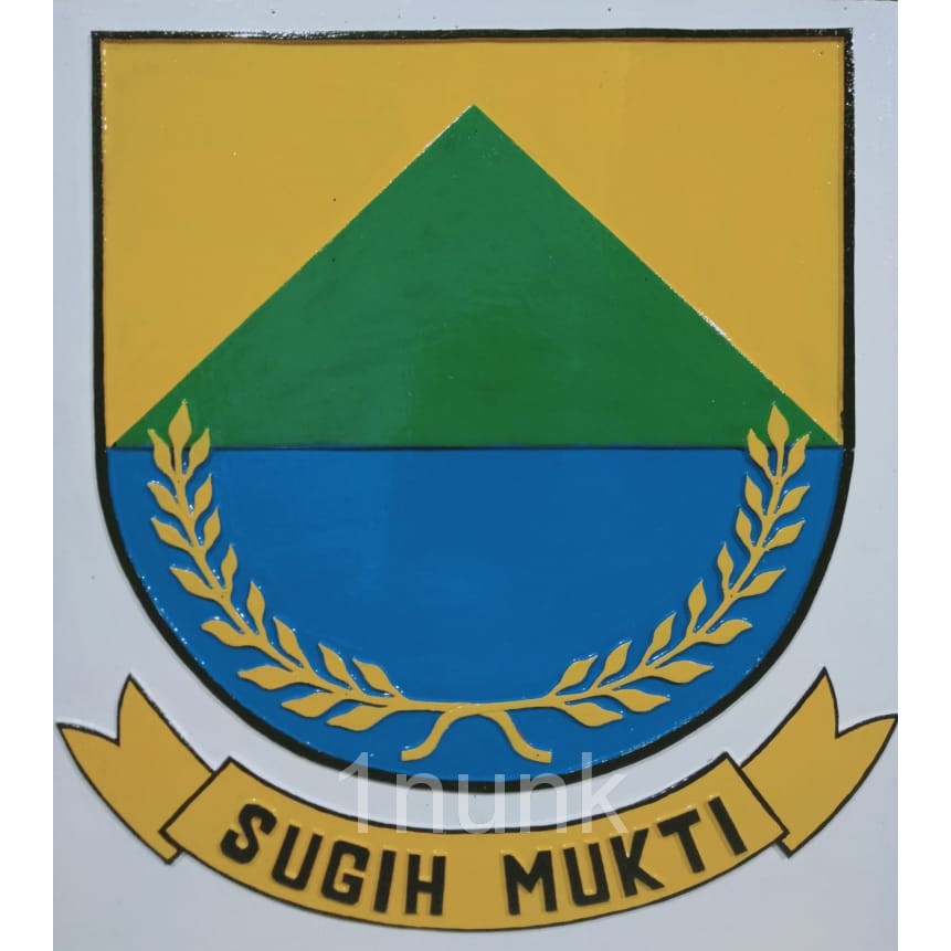 Hiasan Dinding Garuda dan Logo JABAR pesanan