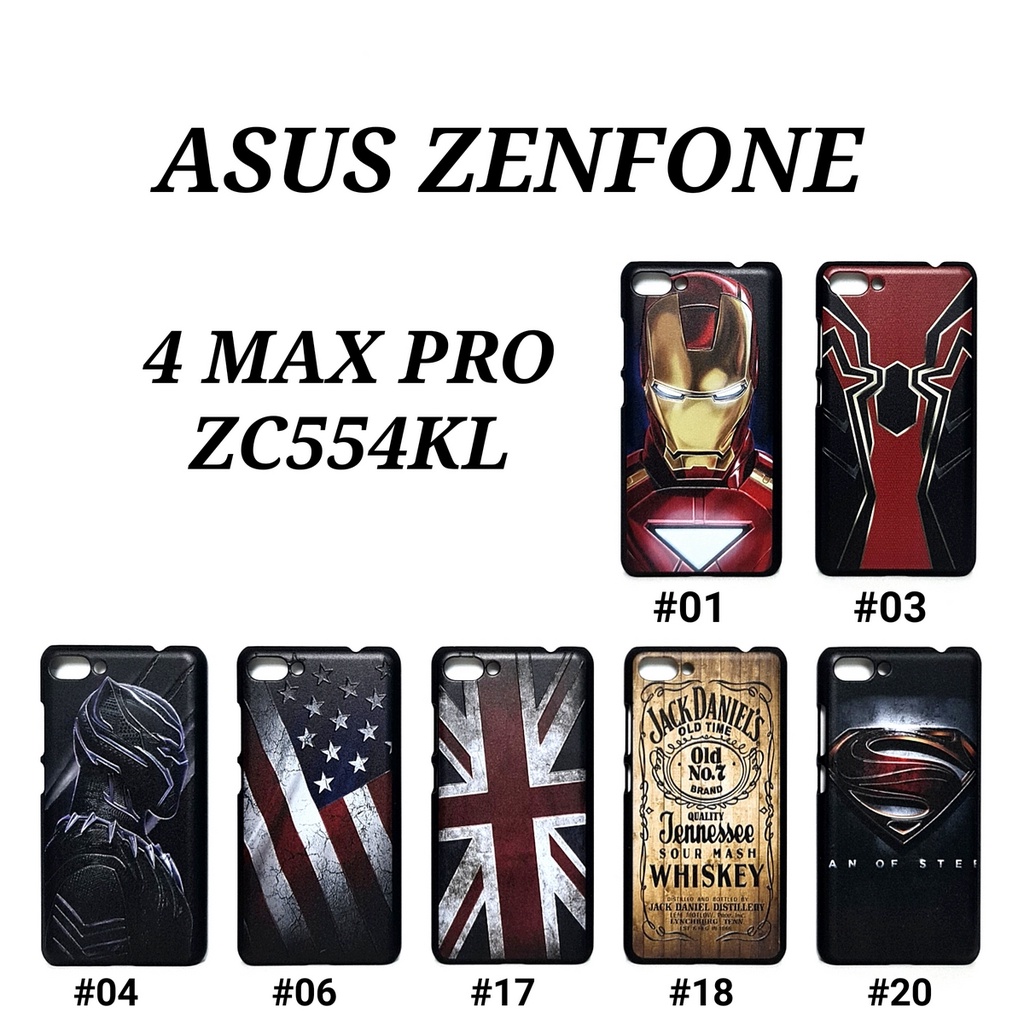 ASUS ZENFONE 4 MAX PRO ZC554KL ZENFONE 4 SELFIE ZD553KL X00LD ZENFONE 4 SELFIE PRO ZD552KL Z01MD | MANCASE HARD CASE BLACK Marvel Super Hero Spiderman