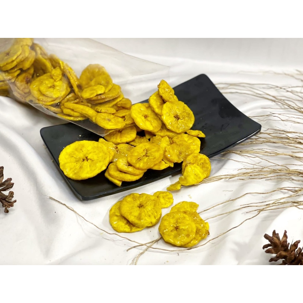 Keripik Pisang Renyah Bulat 250gram