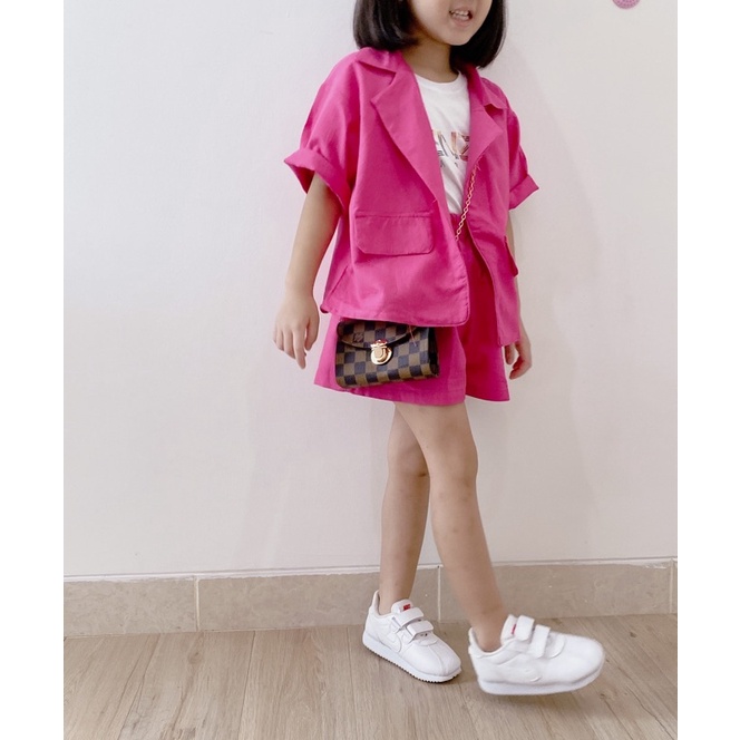 setelan blazer anak perempuan / EMILY SET