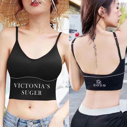 Laris mapan UND40 Bra Wanita Tanpa Kawat Bahan Halus Pakaian Dalam victonia sugar