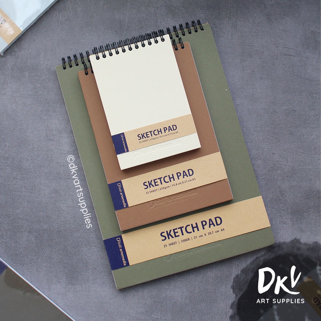 

Sketch Pad Sketchbook Bali Artemedia A6 / A5 / A4 buku gambar