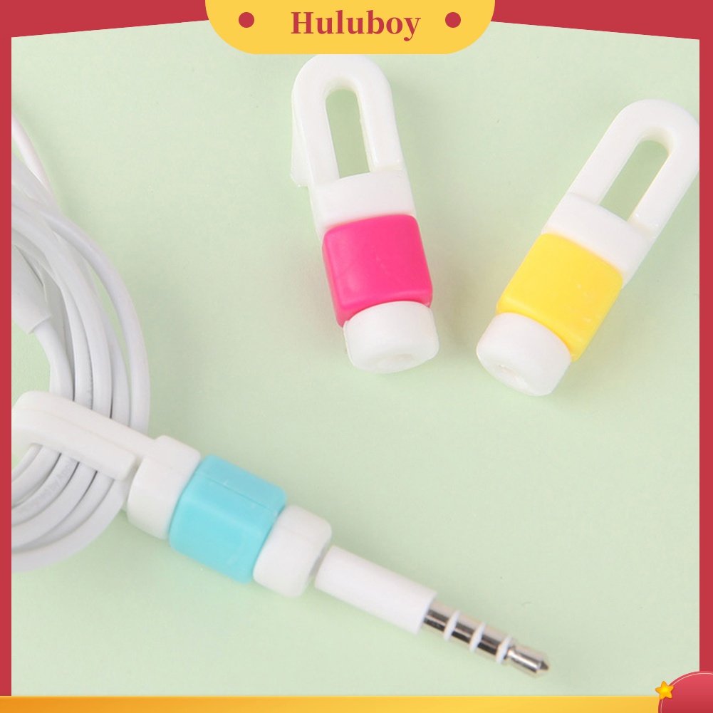 Huluboy Cover Pelindung Kabel Earphone