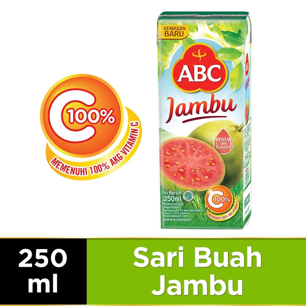 

PROMO ABC JUS JAMBU 250 ML TERMURAH