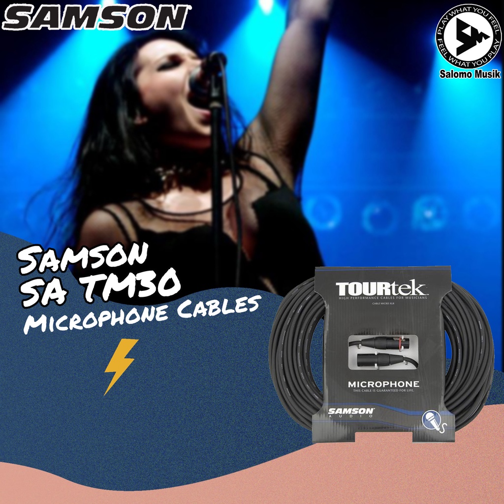 Kabel Mic Mic Cable Samson TM30 SATM30 TM 30
