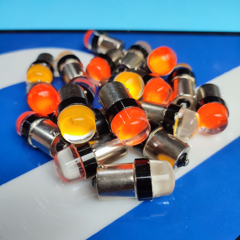 BOHLAM LAMPU LED BAYONET STOPLAMP RITING SEN VESPA BAYONET JELLY