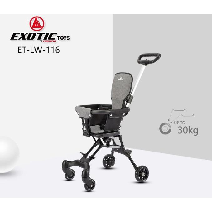 Stroller Bayi Balita Kursi Dorong Anak Exotic ET LW 116 Sofa Style SNI