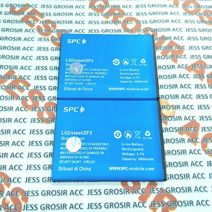 Baterai Battery Batre Double Power SPC L52 Steel L52 Pro ZF3