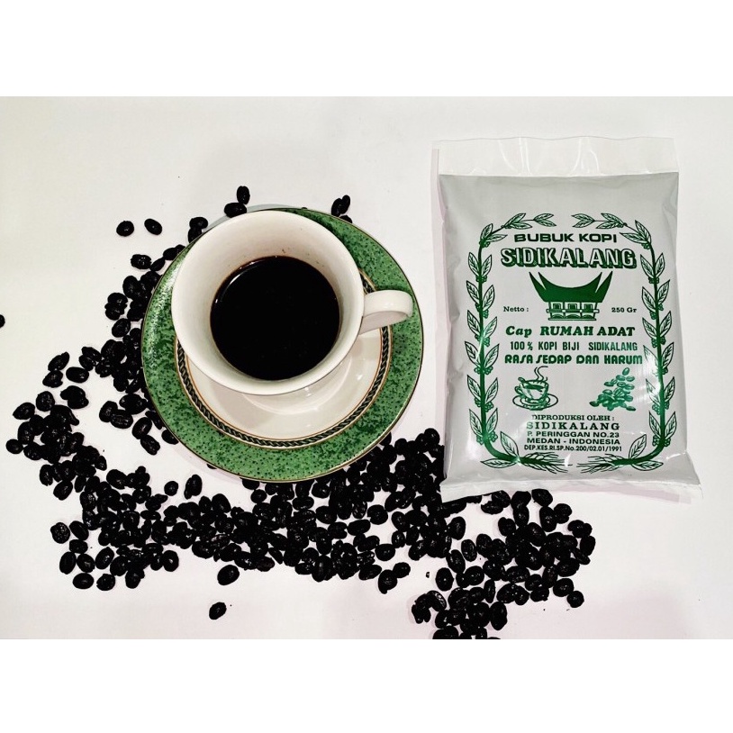 Kopi Asli Sidikalang Robusta Gongseng Hitam 1KG