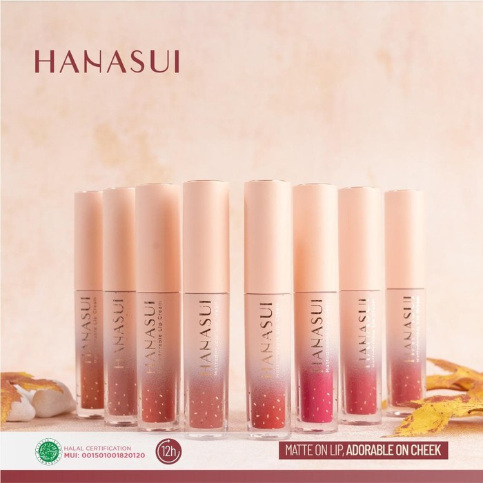 babybear HANASUI MATTEDORABLE LIP CREAM - BIBIR &amp; BLUSH ON - LIP &amp; CHEEK