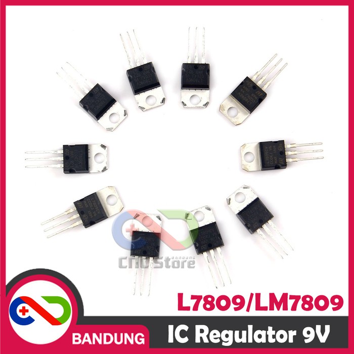 L7809cv L7809 Lm7809 To-220 Positive Voltage Regulator 9v