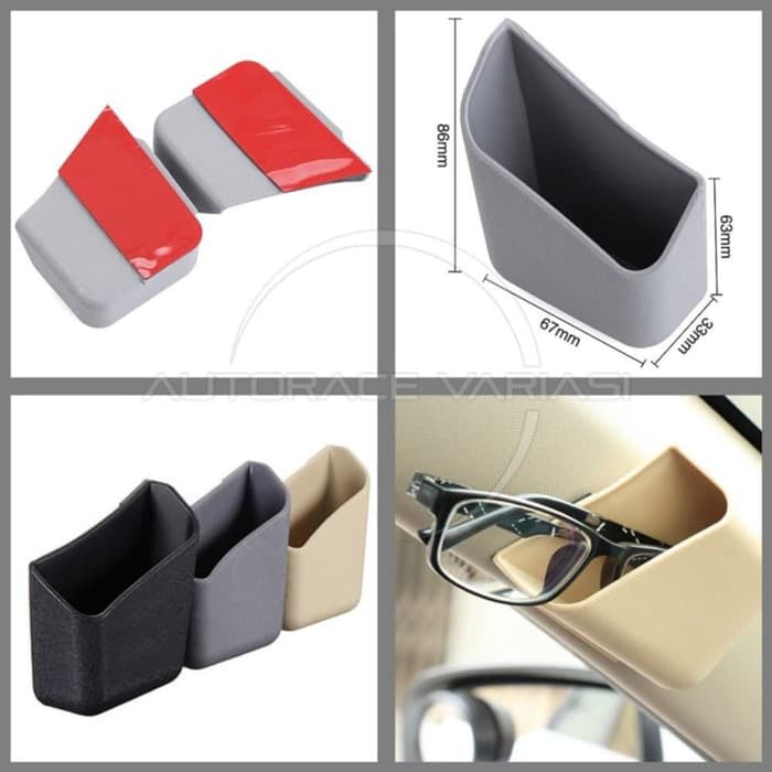 Lipin R Pillar Pocket / Car Storage Box / Card Pocket 1 Set isi 2 Pcs