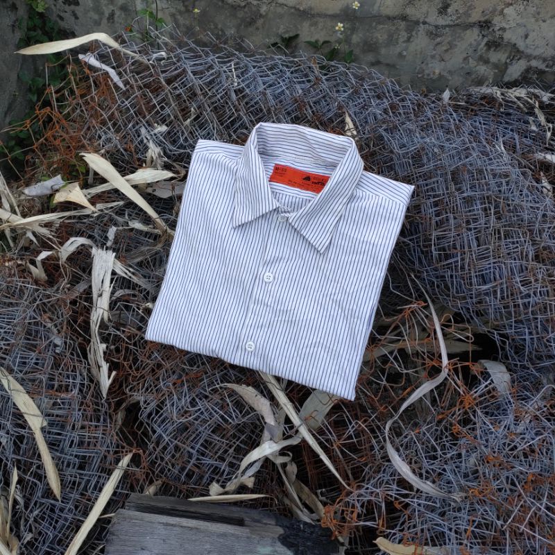 Red Kap Striped Workshirt