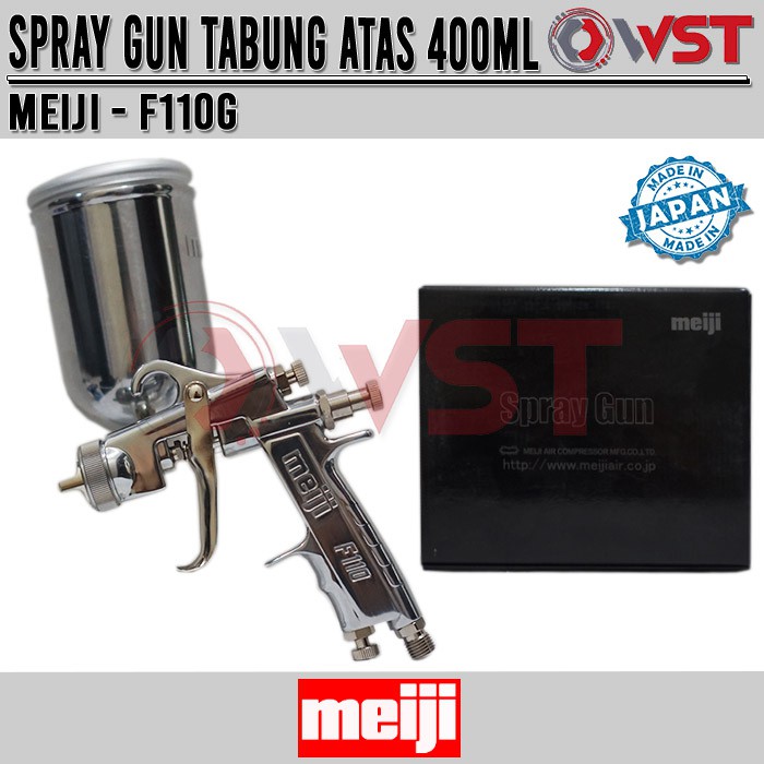 Meiji Spray Gun Tabung Atas F110 ORIGINAL JAPAN