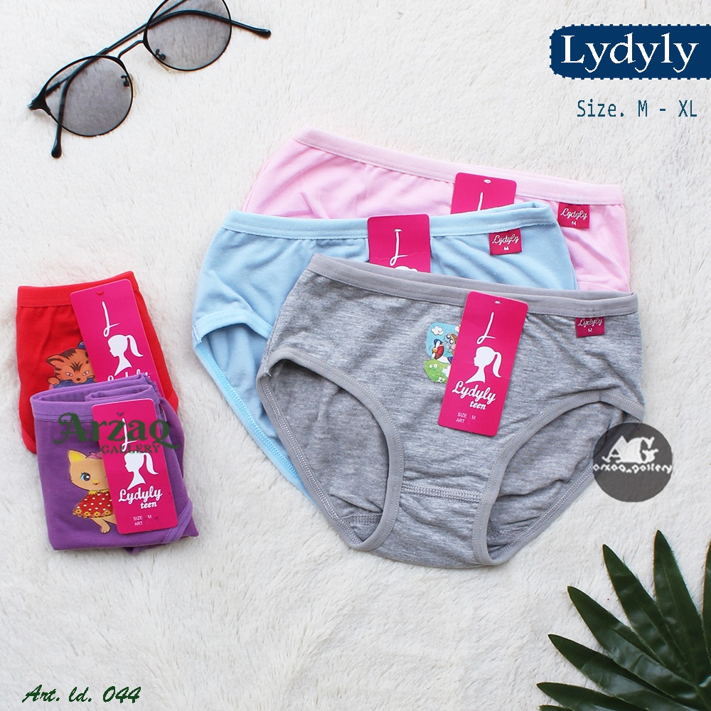 [ 6pc ] CD Lydyly LD 044 | Celana Dalam Anak Perempuan Motif Tengah | Cd Lydyly | Celana Dalam | ARZAQgallery  | Cd Bayi Dan anak | Celana Dalam Katun