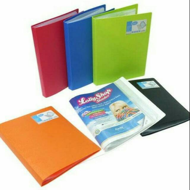 Display Book Bantex 60 Pockets 3187 - F4 / Folio  Shopee 