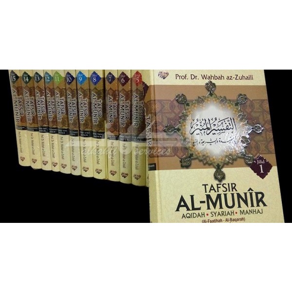 [BEBAS PILIH] BUKU TAFSIR AL MUNIR 1-15 JILID - PROF DR WAHBAH AZ ZUHAILI [ORIGINAL]