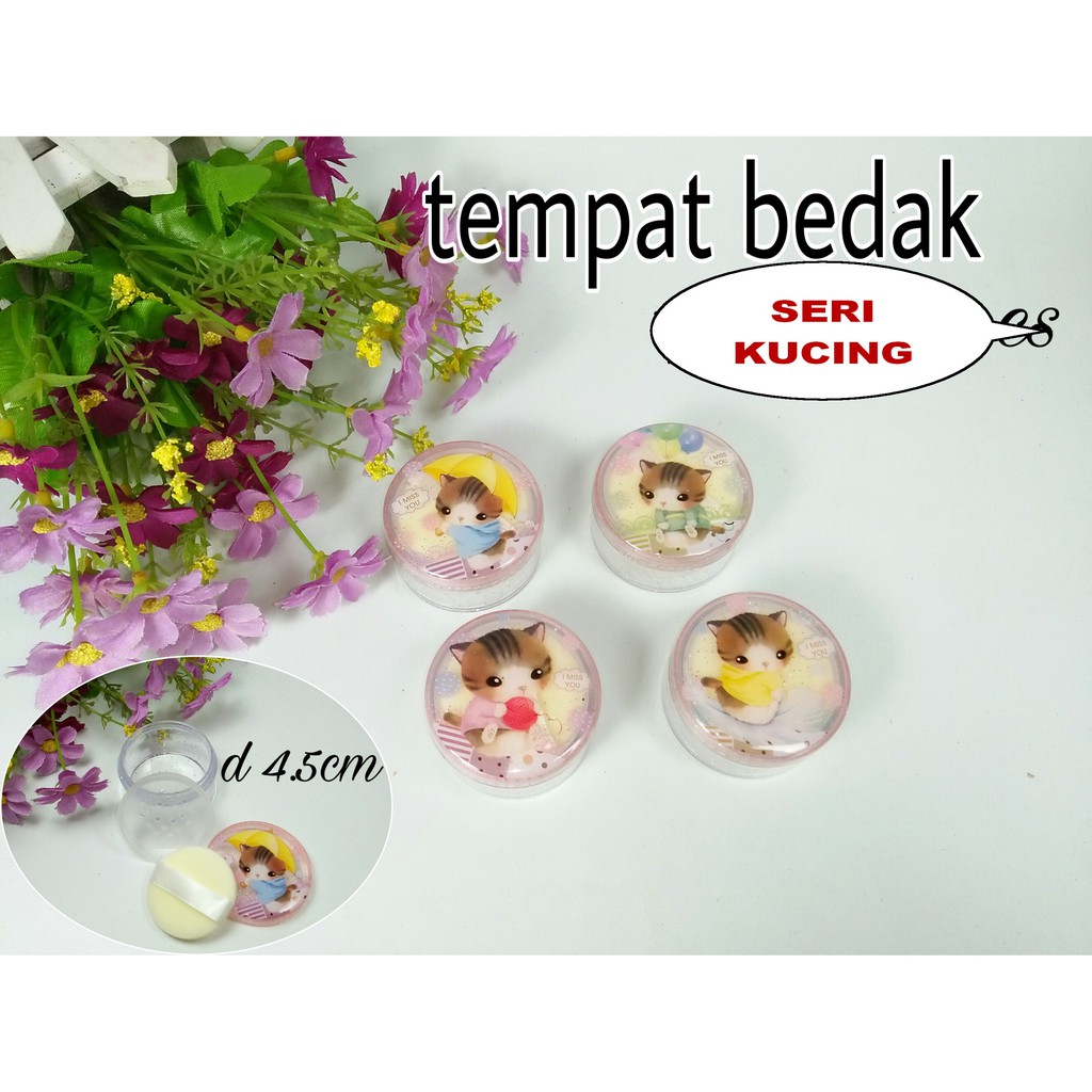 Tempat Bedak Tabur Mini Loose Powder Travel