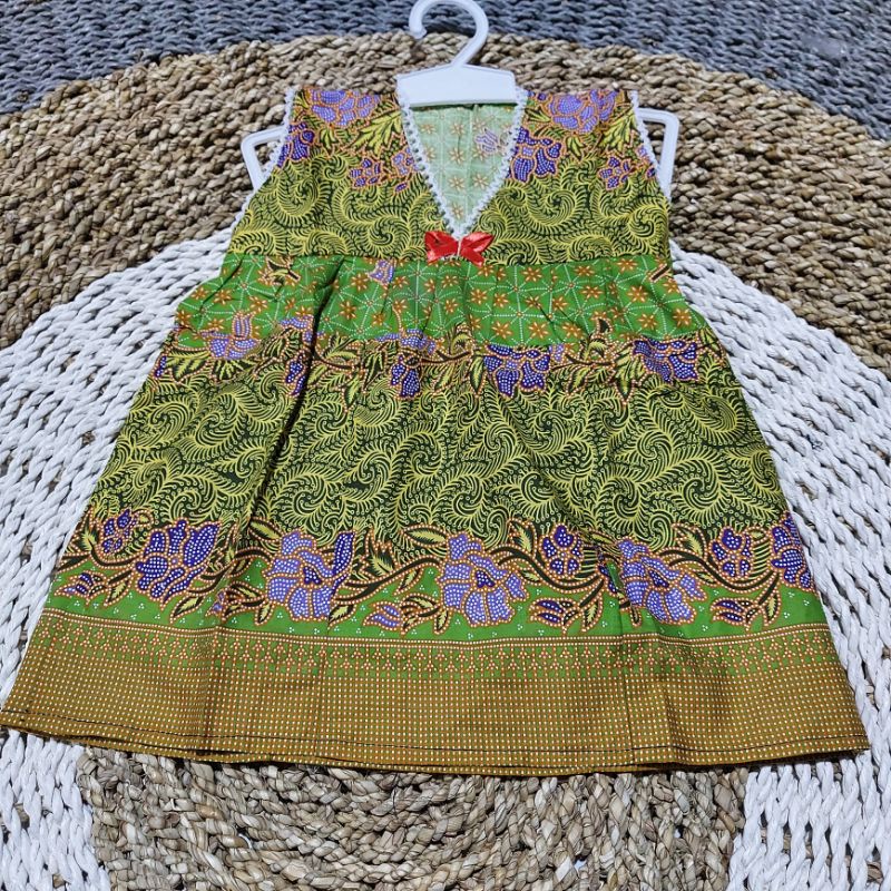 PROMO Termurah Baju Dress Anak Daster Anak Wanita Usia 1-2 Tahun Bahan Adem DIJAMIN NYAMAN