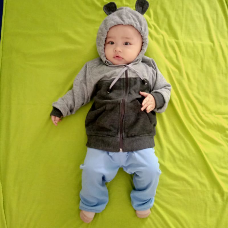 Jaket Bayi Newborn Karakter Kelinci-6