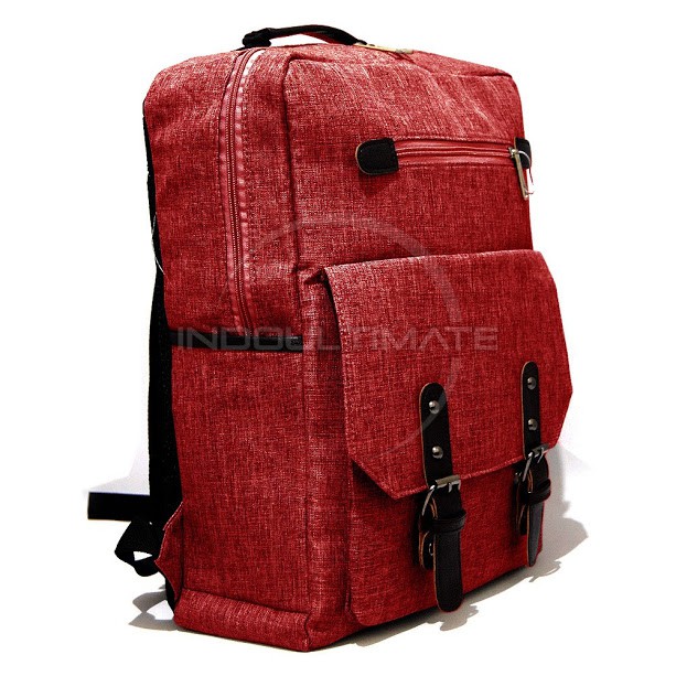 Best Seller Tas Punggung Backpack pria Kanvas tas Ransel pria Laptop import Ultimate Polo 108