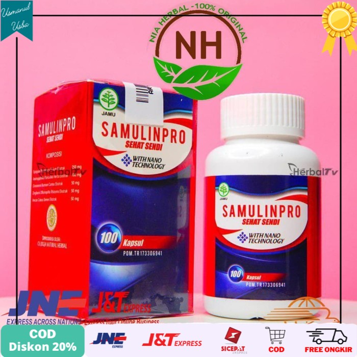 

◾COD◾ Walatra Sehat Sendi Samulinpro - Untuk Otot Kaku, Pegal, Asam Urat