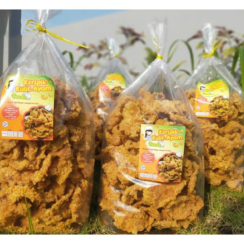 

Kripik kulit ayam enak