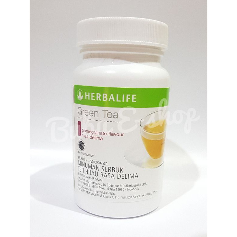 HERBALIFE Green Tea (Pomegranate Flavour) - teh hijau herbalife