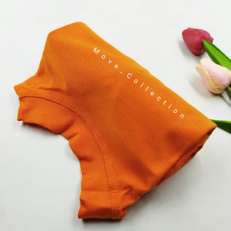 Baju Manset Kaos  standar dan jumbo-Orange