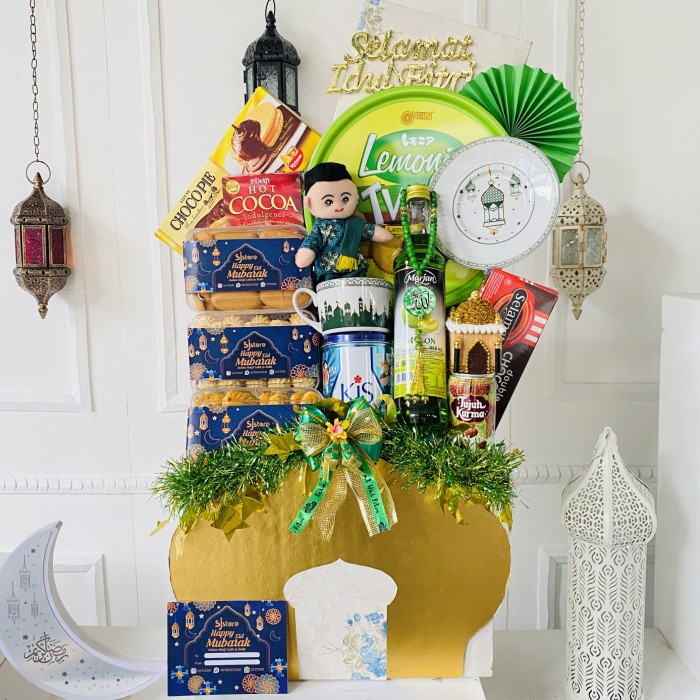 

Paket box hampers lebaran parcel idul fitri ramadhan kue kering 168