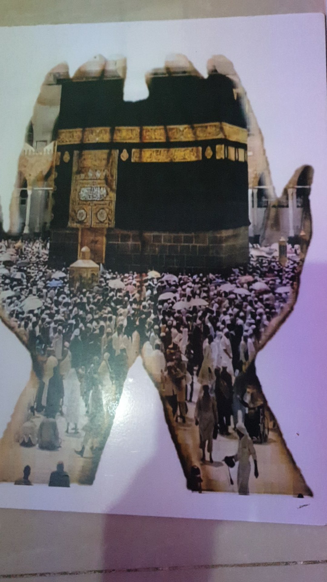 Hiasan Dinding Walldecor Rumah Hiasan Kabah Hiasan Kota Mekkah Hiasan Islami Ukuran 30x40