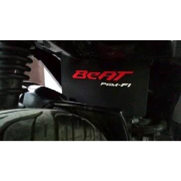 Mudflap Mud Flap Beat Karet Pelindung Mesin Kolong Karpet Karet Lumpur Variasi Aksesoris Beat