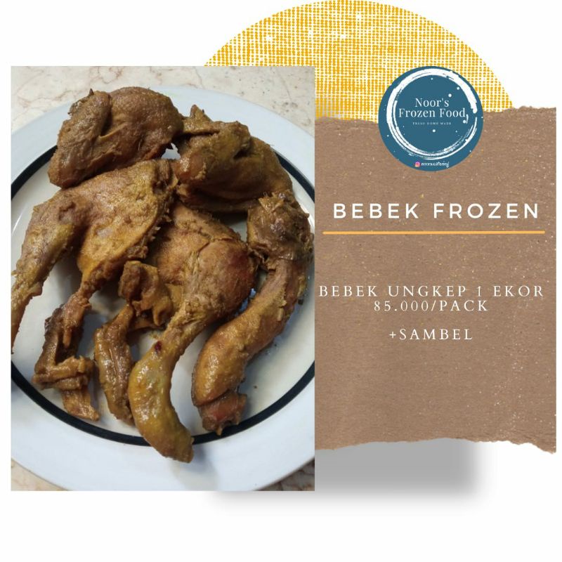 Frozen Bebek Ungkep