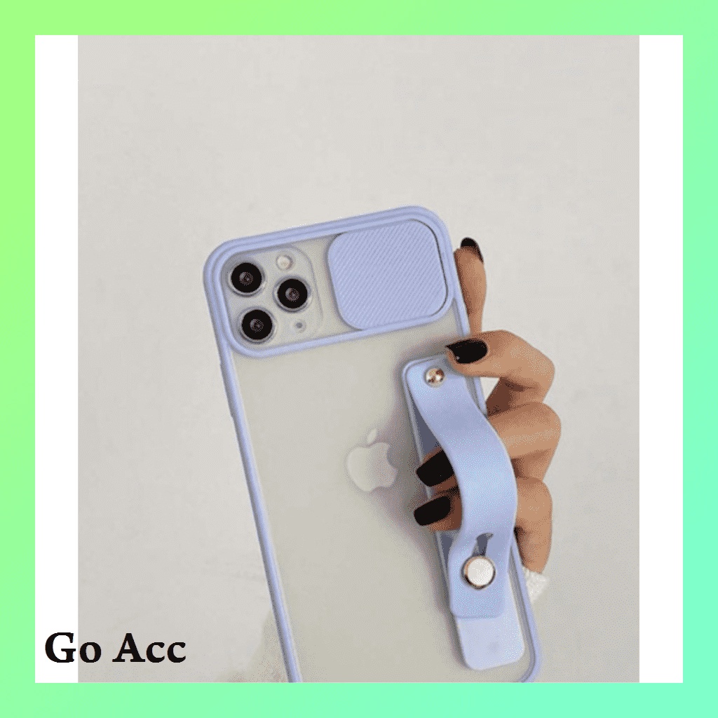 Softcase Window + Strapfinger Holder ALL Type Samsung Infinix Iphone Oppo Reno