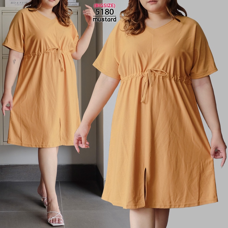 ARENA - Midi Dress Jumbo Kancing Depan