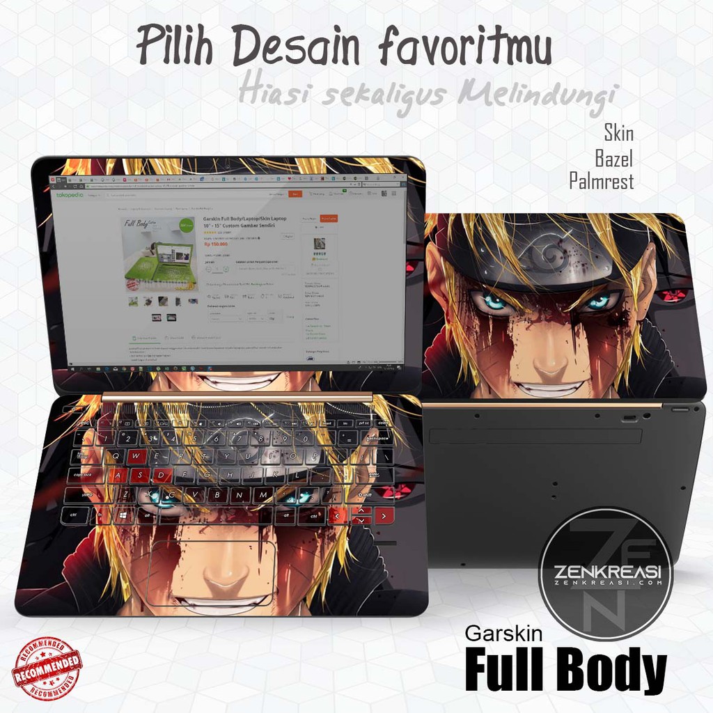 Garskin Laptop | Naruto