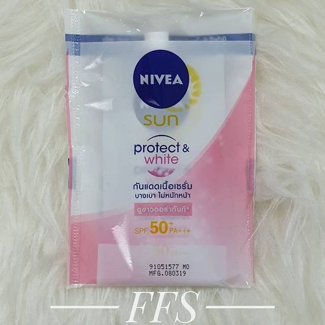 NIVEA THAI Sun Protect &amp; White INSTANT AURA Sun Protection Serum SPF50+ PA+++ (7ml)